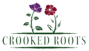 CrookedRoots flowers florals muggle crooked roots Sticker