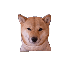Dog Calico Sticker