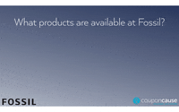 Fossil Faq GIF by Coupon Cause