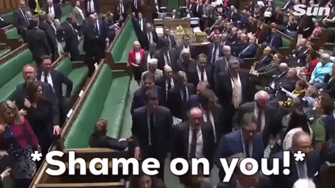 news giphydvr giphynewsinternational parliament brexit debate GIF