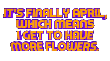 Happy April Sticker by OpticalArtInc.