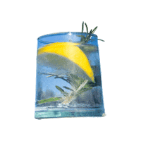 Gin And Tonic Drink Sticker by North Uist Distillery