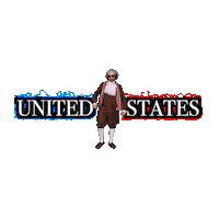 United States Usa Sticker