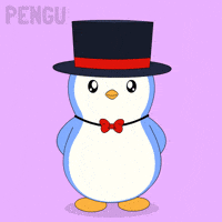 6 7 Penguin GIF by Pudgy Penguins