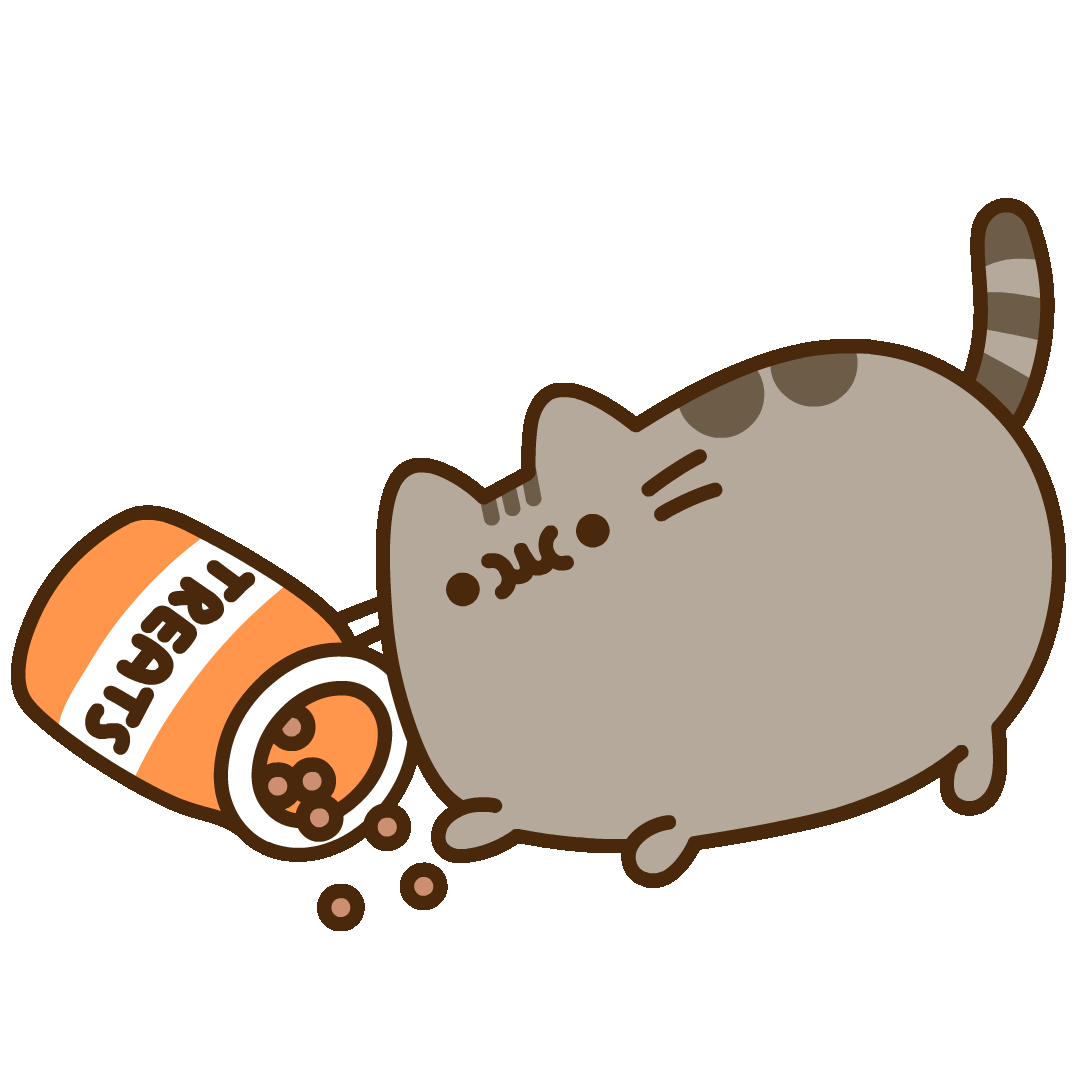 Tabby Cat Sticker by Pusheen