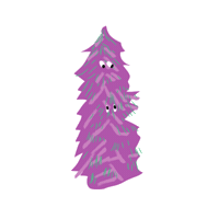 Tree Forest Sticker by Teaspoon studio