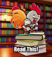 Read This Books GIF by Zorooster