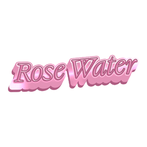 Rose Water Logo Sticker by Shop 437