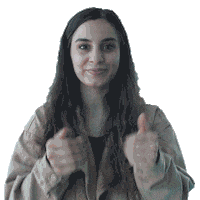 Girl Ok Sticker by skyenddijital