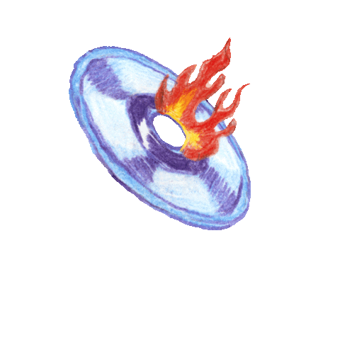 Cd Burners Sticker by Emo Nite