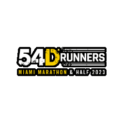 Runners Running Sticker by 54D