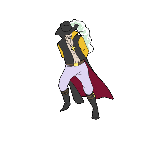 Dracule Mihawk Sticker