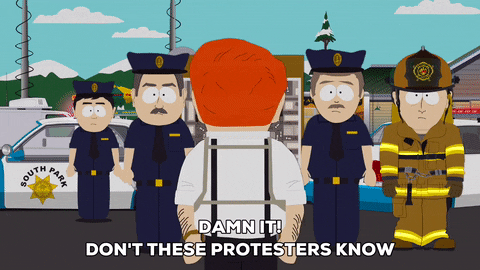 war police GIF by South Park 