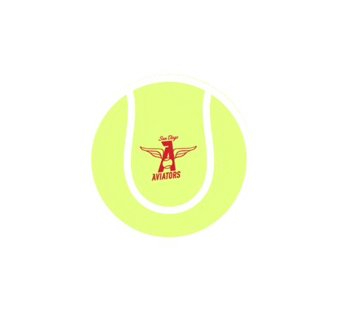 Tennis Court Sticker by San Diego Aviators