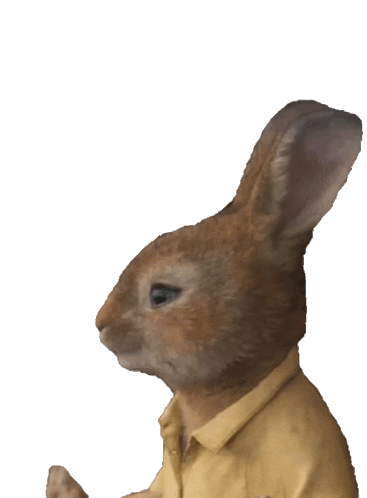 Scream What Sticker by Peter Rabbit Movie