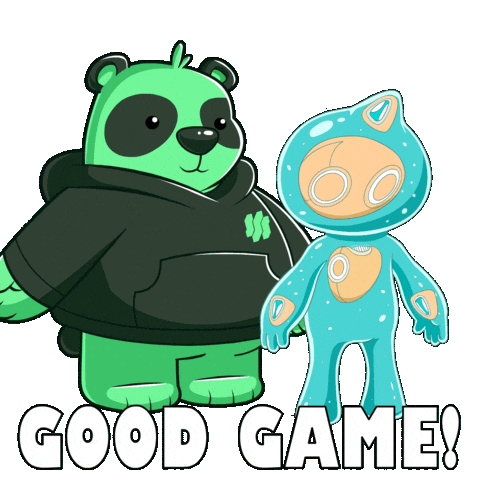 Good Game Gamer Sticker by SuperVerse