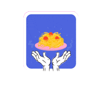 Comida Pasta Sticker