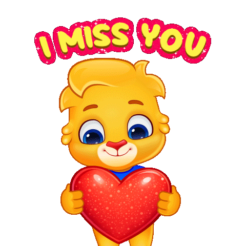 Missing Miss You Sticker by Lucas and Friends by RV AppStudios