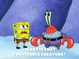 season 8 frozen face-off GIF by SpongeBob SquarePants