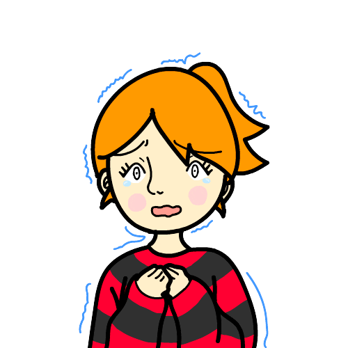 evazc giphyupload scared afraid evazc Sticker