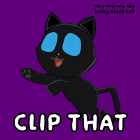 Glow Black Cat GIF by VeeFriends