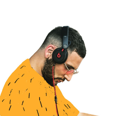 house music dj Sticker