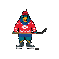 Ice Skating Hockey Sticker by Anne Arundel Community College