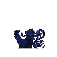 Lion Rampant Sticker by Aurora Beach Volleyball