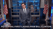 im with her hillary clinton GIF by The Late Show With Stephen Colbert