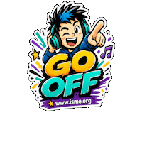 Lets Go Wow Sticker by International Society for Music Education