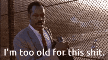 Retire Lethal Weapon GIF by Chris Cimino