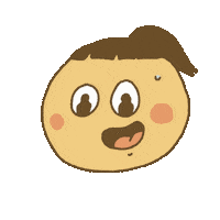 Nervous Face Sticker