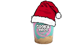 Christmas Dough Sticker by Cookie Bros