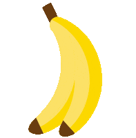 chocolate banana Sticker by HiLo