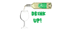 Wine Lc Sticker by Alyse Rothenberger