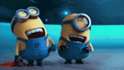 Duo Minion GIF
