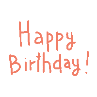 Happy Birthday Party Sticker