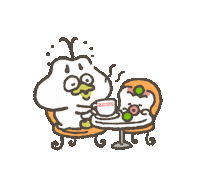 Penguin カフェ Sticker