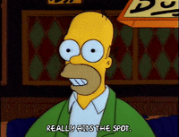 Speaking Season 3 GIF by The Simpsons