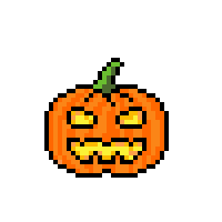Trick Or Treat Pixel Sticker