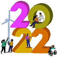 Excited New Years Eve Sticker by INTO ACTION