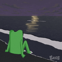 Taking It All In Wish You Were Here GIF by fwogs