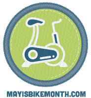 Sip Trainer Sticker by May is Bike Month