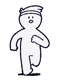 Fitness Running Sticker