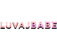 heart babe Sticker by Luv Aj