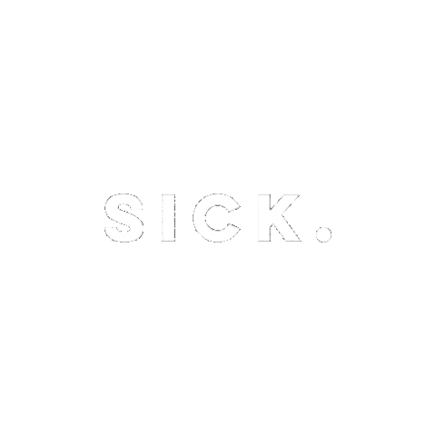 Sick Words Sticker