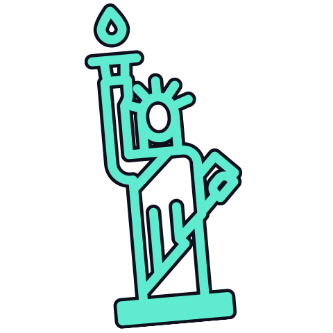 grammarly giphyupload new york ny liberty Sticker