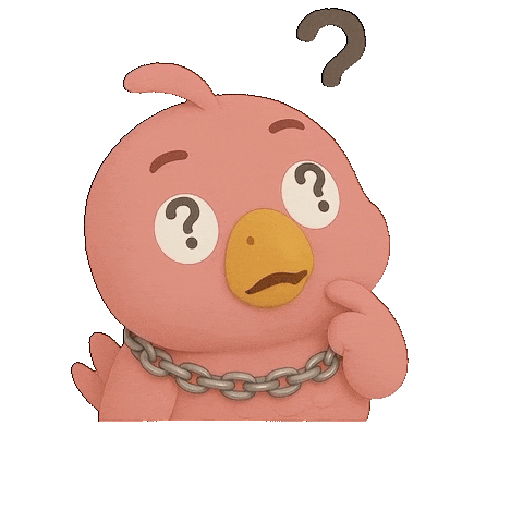 Confused Thinking Sticker