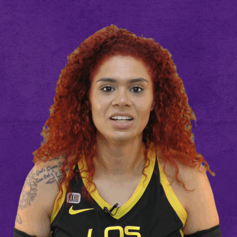 Los Angeles Sparks GIF by The Official Page of the Los Angeles Sparks