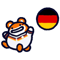 Germany Football Sticker